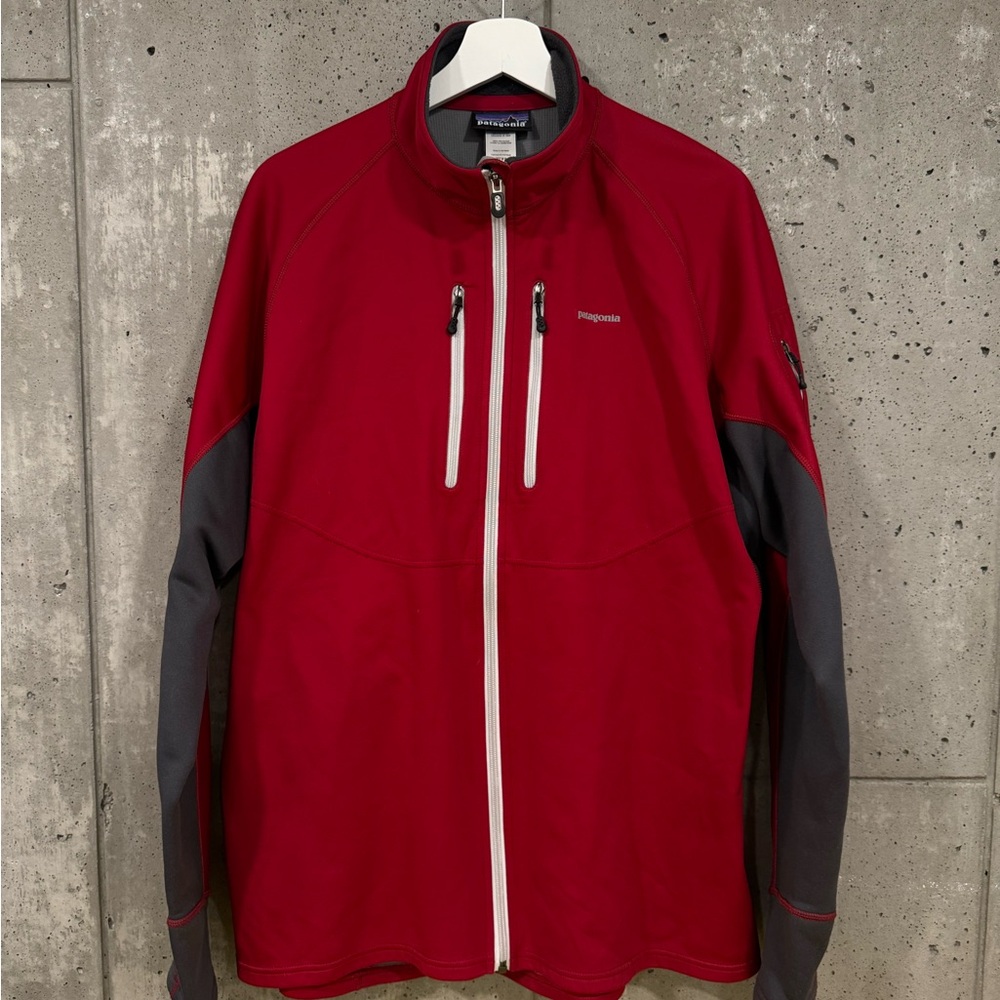 Patagonia Men’s Red Softshell Jacket